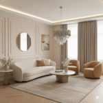 Candelabru Luxury Crystal Chrome 40 cm – Cristal K9 Premium, 4 Surse, Finisaj Argintiu Satinat - imagine 2