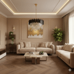 Candelabru Modern Prism Black 60 cm – Cristal K9 Premium, 10 Surse, Finisaj Negru Mat Texturat - imagine 2