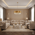 Candelabru Modern Prism Gold 60 cm – Cristal K9 Premium, 10 Surse, Finisaj Auriu Mat Texturat - imagine 2