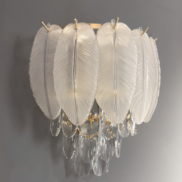 Aplica Feather Lux White
