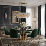 Candelabru Luxury Cristal White - Grand Edition 80 cm – Cristal K9 Premium și Metal Alb, 8 Surse E14, Design Modern pentru Dining și Living Luminos - imagine 4