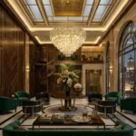 Candelabru Cristal Ice Cascade Chrome 60 cm – Cristal K9 Premium și Metal Argintiu, 8 Surse E14, Design Modern de Lux pentru Living-uri Grandioase și Lobby-uri - imagine 4