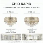 Candelabru Majestic Cristal Gold 50 cm – Cristal K9 Premium Transparent și Texturat, 8 Becuri E14, Design Modern de Lux pentru Living, Dining și Holuri Grandioase - imagine 10