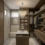 Candelabru Cristal Ice Cascade Chrome 30 cm – Cristal K9 Premium și Metal Argintiu, 4 Surse E14, Design Modern pentru Hol, Dressing sau Dormitor - imagine 4