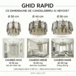 Candelabru Elegant Gold Smoke 40 cm – Cristal K9 Premium Fumuriu și Transparent, 6 Becuri E14, Design Modern de Lux pentru Living, Dining și Dormitor Master - imagine 10
