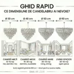 Candelabru Cristal Ice Cascade Chrome 60 cm – Cristal K9 Premium și Metal Argintiu, 8 Surse E14, Design Modern de Lux pentru Living-uri Grandioase și Lobby-uri - imagine 10