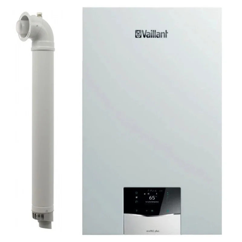 centrala-termica-pe-gaz-in-condensare-vaillant-ecotec-plus-vu-25cs-1-5~2864 Centrala termica pe gaz in condensare Vaillant ecoTEC plus VU 25CS/1-5, 26.4 kW, doar incalzire, Kit de evacuare inclus - imagine 1