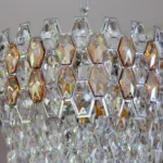 Candelabru Royal Cristal Chrome 40 cm – Cristal K9 Premium și Metal Cromat, 5 Becuri E14, Design Elegant pentru Living și Dormitor - imagine 5